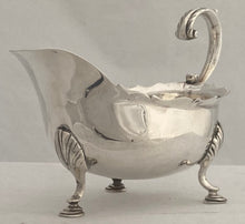 Georgian, George III, Silver Sauce Boat. London 1762. 3.85 troy ounces.