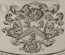 Georgian, George II, Silver Cup & Cover: Arms of Becket. London 1733 John Swift. 28 troy ounces.