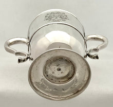 Georgian, George II, Silver Cup & Cover: Arms of Becket. London 1733 John Swift. 28 troy ounces.