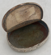 Admiral Sir George Henry Richards KCB FRS of HMS Plumper Silver Plated Snuff Box, circa 1856 - 1861.