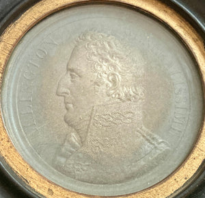 'Wellington Generalissime' Early 19th Century Portrait Profile Roundel.