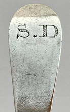 Georgian, George III, Six Silver Teaspoons. London 1798 Samuel Godbehere & Edward Wigan.  2.5 troy ounces.