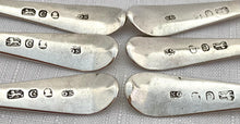 Georgian, George III, Six Silver Teaspoons. London 1798 Samuel Godbehere & Edward Wigan.  2.5 troy ounces.