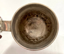 Georgian, George II, Silver Lidded Tankard. London 1759 Robert Albin Cox. 24 troy ounces.