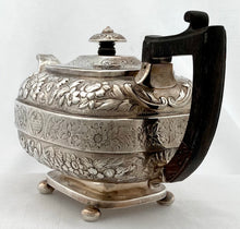 Georgian, George III, Silver Teapot. York 1812, Robert Cattle & James Barber. 22 troy ounces