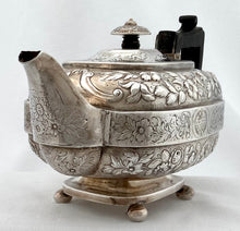 Georgian, George III, Silver Teapot. York 1812, Robert Cattle & James Barber. 22 troy ounces