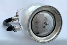 Georgian, George III, Silver Hot Water Jug. London 1776 Augustin Le Sage. 20 troy ounces.