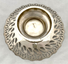 Elizabeth II Silver Comport, Sheffield 1961 Chesterfield College of Art. 14.9 troy ounces.