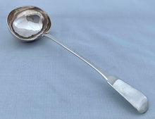 Maltese Roman Standard Silver Soup Ladle. Geraldo Pace, circa 1860. 6.7 troy ounces