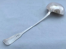Maltese Roman Standard Silver Soup Ladle. Geraldo Pace, circa 1860. 6.7 troy ounces