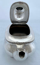 Georgian, George IV, Silver Teapot. Newcastle 1830 Thomas Wheatley. 17.5 troy ounces