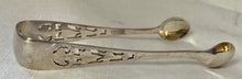 Aesthetic Movement Cased Set of Silver Plated Teaspoons & Sugar Tongs.