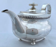 Georgian, George IV, Silver Teapot. Newcastle 1830 Thomas Wheatley. 17.5 troy ounces