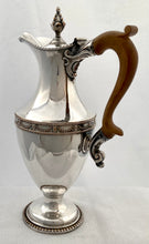 Georgian, George III, Old Sheffield Plate Claret Jug, circa 1780.
