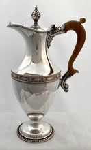 Georgian, George III, Old Sheffield Plate Claret Jug, circa 1780.