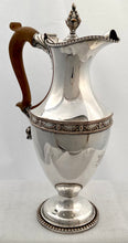 Georgian, George III, Old Sheffield Plate Claret Jug, circa 1780.