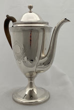 Georgian, George III, Silver Coffee Pot. London 1795 Henry Chawner, 23 troy ounces.