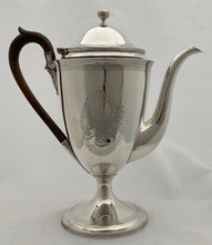 Georgian, George III, Silver Coffee Pot. London 1795 Henry Chawner, 23 troy ounces.