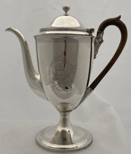 Georgian, George III, Silver Coffee Pot. London 1795 Henry Chawner, 23 troy ounces.