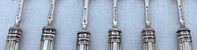 Georgian, George IV, Cased Silver Kings Pattern Dessert Service for Twelve. Sheffield 1822 -1826.