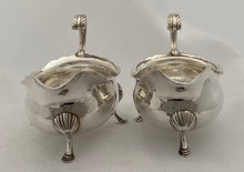 Georgian, George III, Pair of Silver Sauce Boats. London 1762 Benjamin Bickerton. 10 troy ounces.