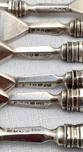 William IV Cased Silver King's Pattern Dessert Knives & Forks for Twelve. Birmingham 1832 George Unite.