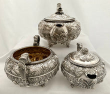 Georgian, George III, Silver Tea Set. York 1819 James Barber & William Whitwell. 51 troy ounces.