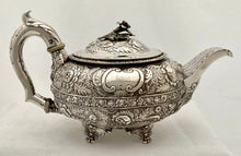 Georgian, George III, Silver Tea Set. York 1819 James Barber & William Whitwell. 51 troy ounces.