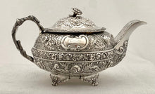 Georgian, George III, Silver Tea Set. York 1819 James Barber & William Whitwell. 51 troy ounces.