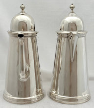 Edward VIII Silver Cafe au Lait Set. London 1936 Crichton Brothers. 38.6 troy ounces.