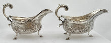 Georgian, George III, Pair of Silver Sauce Boats. London 1764 William Skeen. 13.7 troy ounces.