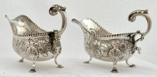 Georgian, George III, Pair of Silver Sauce Boats. London 1764 William Skeen. 13.7 troy ounces.