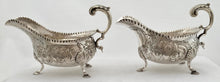 Georgian, George III, Pair of Silver Sauce Boats. London 1764 William Skeen. 13.7 troy ounces.