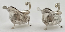 Georgian, George III, Pair of Silver Sauce Boats. London 1764 William Skeen. 13.7 troy ounces.