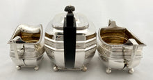 Georgian, George III, Matched Silver Tea Set. London 1808/09. 34 troy ounces.