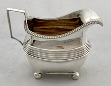 Georgian, George III, Matched Silver Tea Set. London 1808/09. 34 troy ounces.