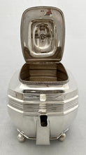Georgian, George III, Matched Silver Tea Set. London 1808/09. 34 troy ounces.