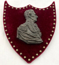 The Duke of Wellington Mounted Portrait Profile Plaque.