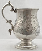 19th Century Indian Colonial Silver Mug. Hamilton & Co. of Calcutta, circa 1860. 7.6 troy ounces.
