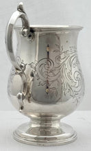 19th Century Indian Colonial Silver Mug. Hamilton & Co. of Calcutta, circa 1860. 7.6 troy ounces.