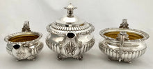 Georgian, George III, Silver Tea Service, York 1819 Barber & Whitwell. 50 troy ounces.