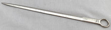 A George III Silver Meat Skewer. London 1815 William Eaton. 3.5 troy ounces.