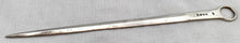 A George III Silver Meat Skewer. London 1815 William Eaton. 3.5 troy ounces.