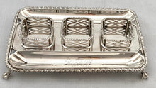 Georgian, George III, Silver Inkstand. London 1762 Edward Aldridge I & Edward Aldridge II. 12.9 troy ounces.