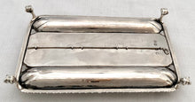 Georgian, George III, Silver Inkstand. London 1762 Edward Aldridge I & Edward Aldridge II. 12.9 troy ounces.