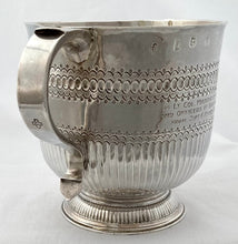 William III Silver Porringer, Lt. Col. Marriott MVO DSO. London 1701 William Denney. 19.6 troy ounces.