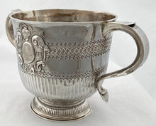 William III Silver Porringer, Lt. Col. Marriott MVO DSO. London 1701 William Denney. 19.6 troy ounces.