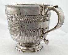 William III Silver Porringer, Lt. Col. Marriott MVO DSO. London 1701 William Denney. 19.6 troy ounces.