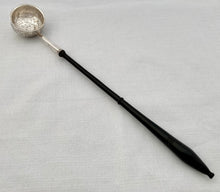 Georgian, George II, Silver Toddy Ladle. London 1745 Dennis Wilks.