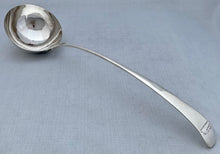Georgian, George III, Greyhound Crested Silver Soup Ladle. London 1773 Thomas Ellis. 5.5 troy ounces.